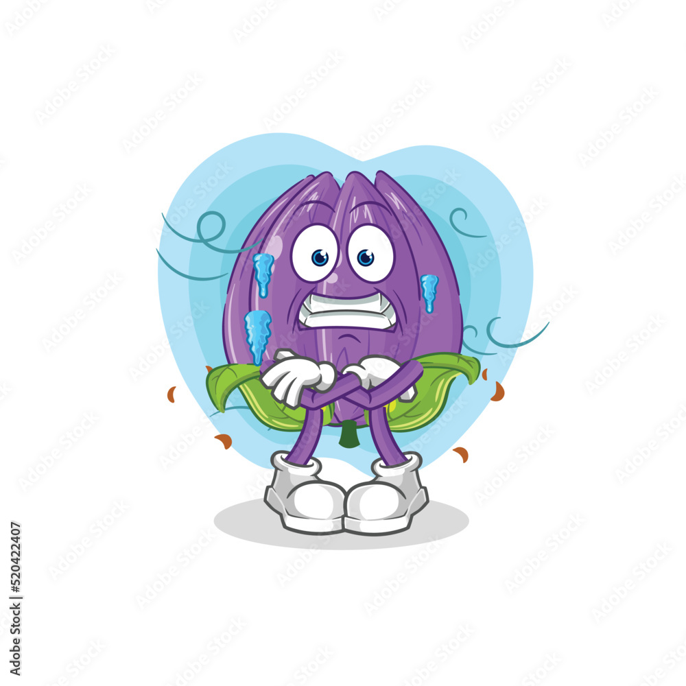 tulip cold illustration. character vector tulip cold illustration. character vector