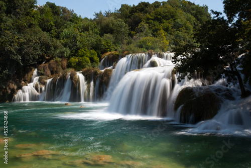 Fototapeta Naklejka Na Ścianę i Meble -  Skradin Buk waterfall