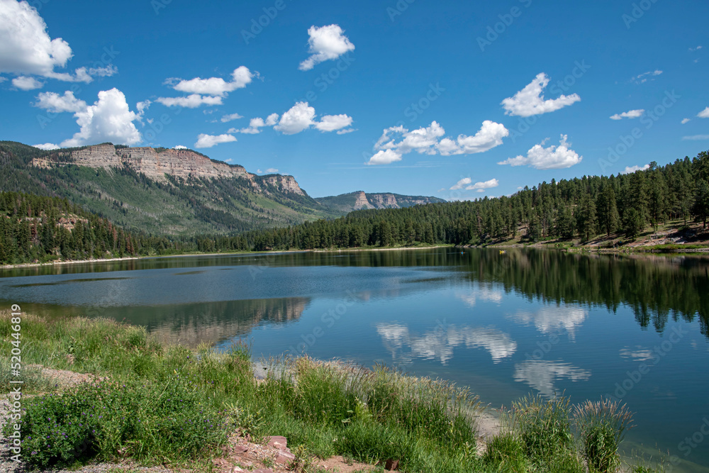 lake in the mountains lake in the mountains