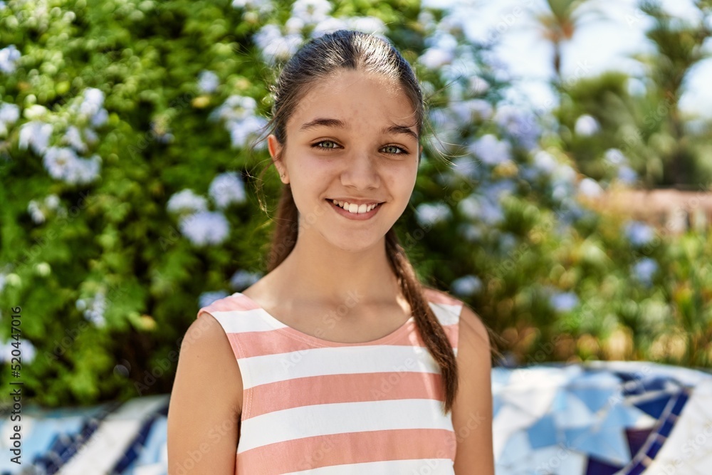 Caucasian teenager girl smiling happy standing at the city. Caucasian teenager girl smiling happy standing at the city.