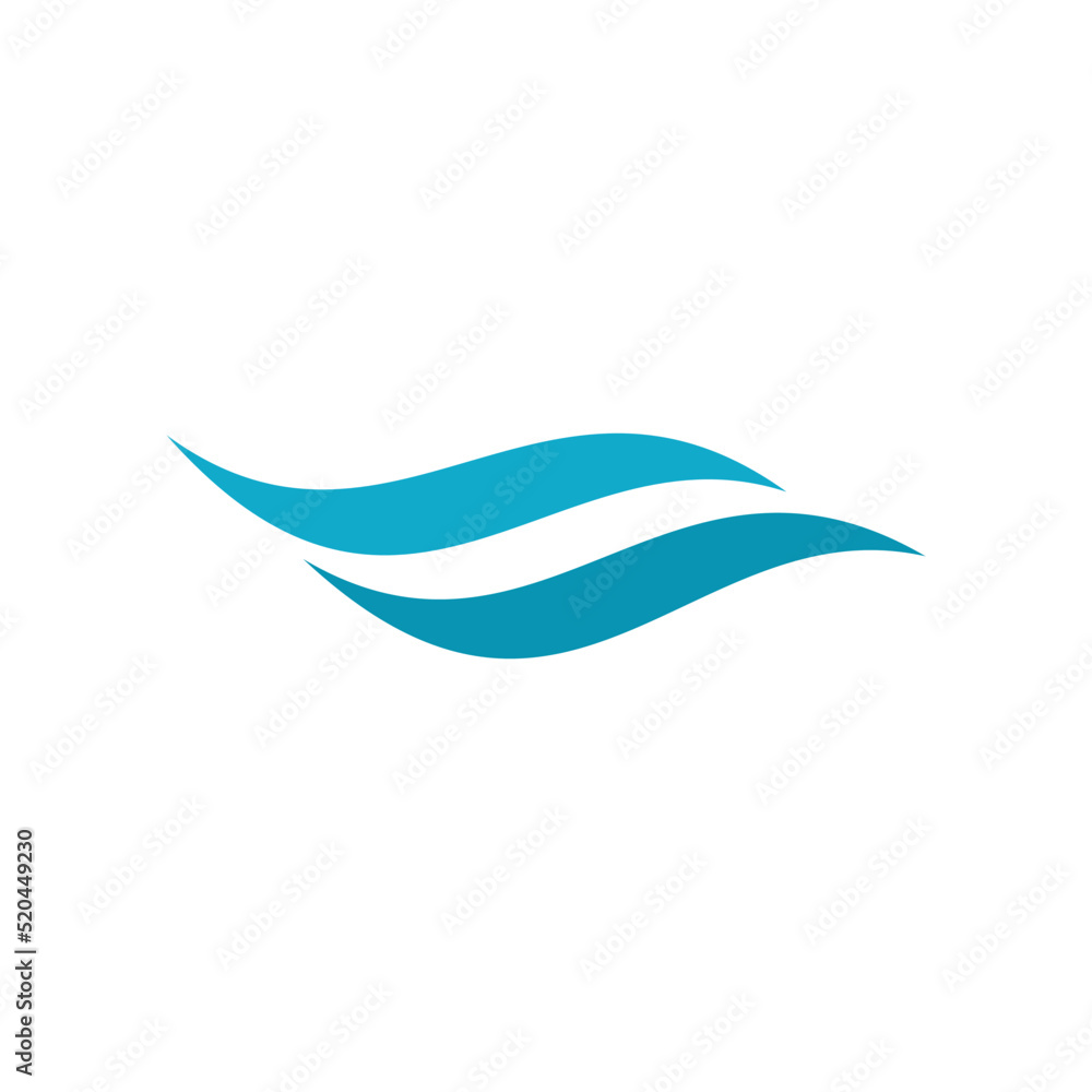 Water wave Logo Water wave Logo