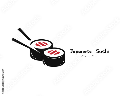 Premium Japanese sushi logo design for Japan restaurant and other