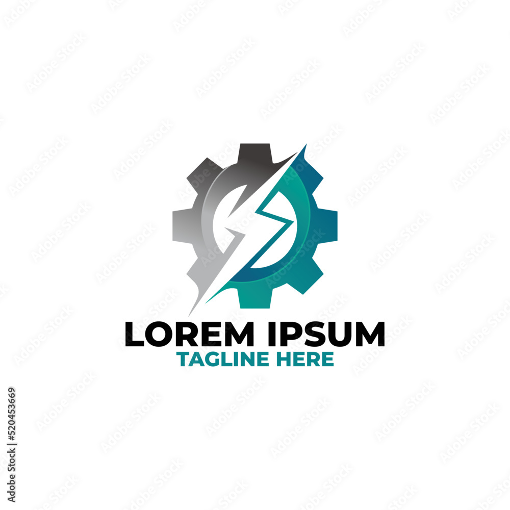 lightning logo design vector isolated lightning logo design vector isolated