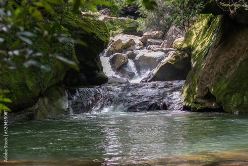 Cascada en Veraguas, recursos hídricos de Panamá  photo