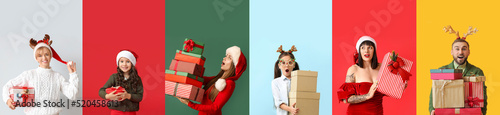 Collection of happy people ...