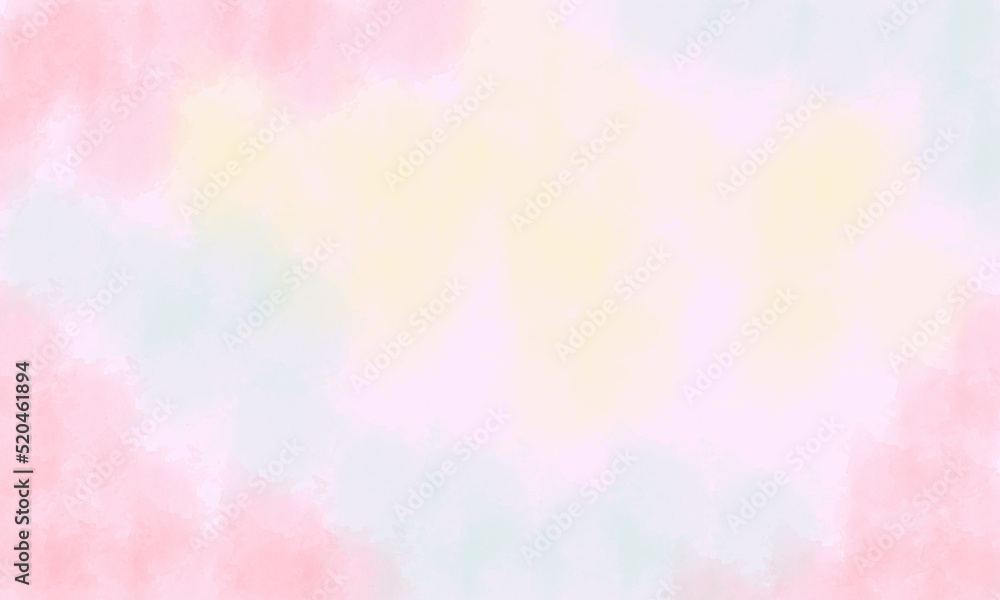 background with brushes of various colors