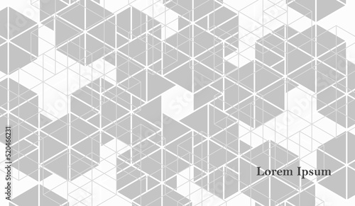 幾何学 抽象 白 グレー テクノロジー 背景