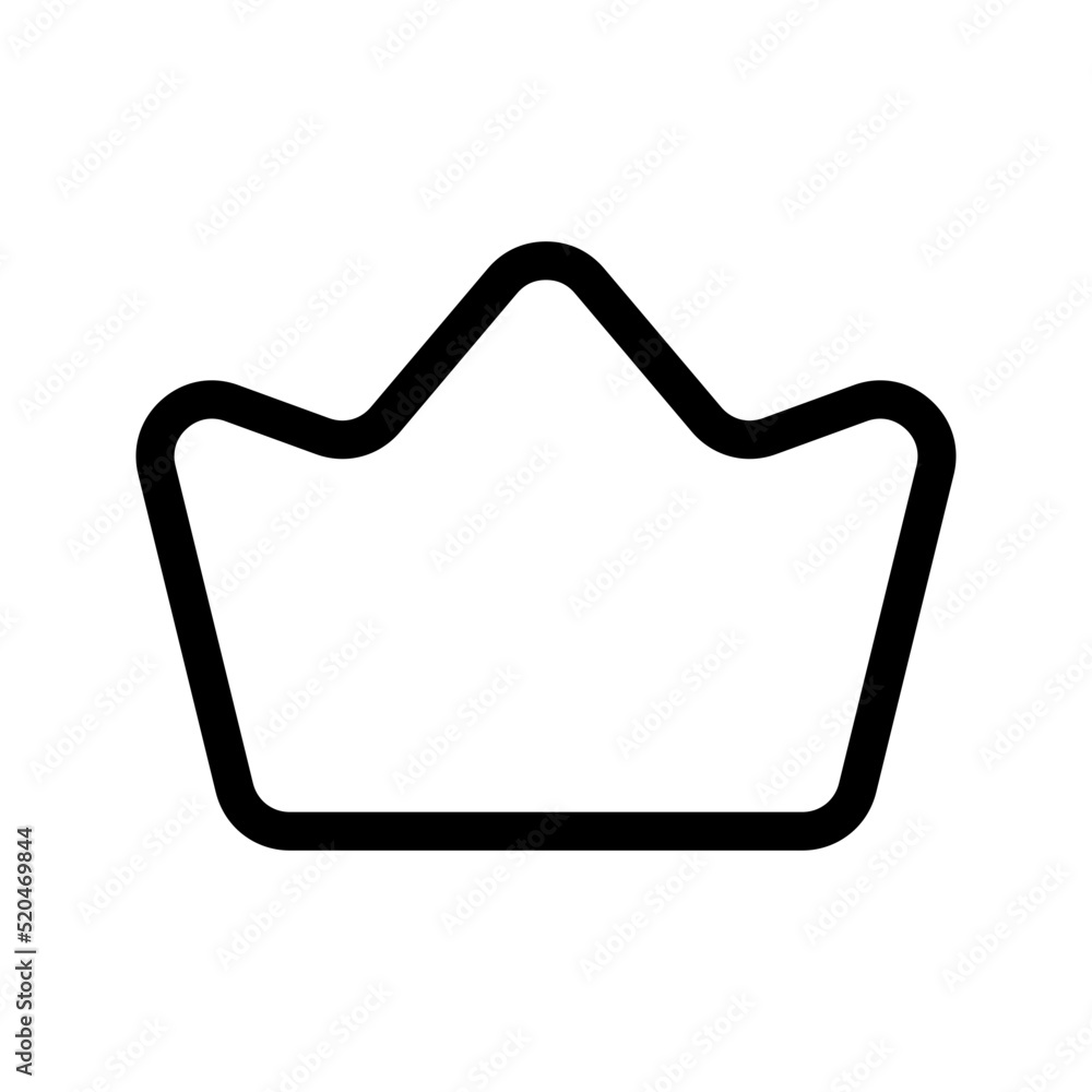 Crown Icon Vector Symbol Design Illustration Crown Icon Vector Symbol Design Illustration