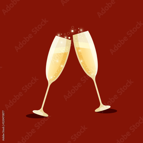 cheer with wine