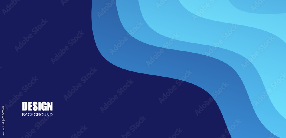 Geometric abstract shape on dark blue gradient overlay background. Vector. Geometric abstract shape on dark blue gradient overlay background. Vector.