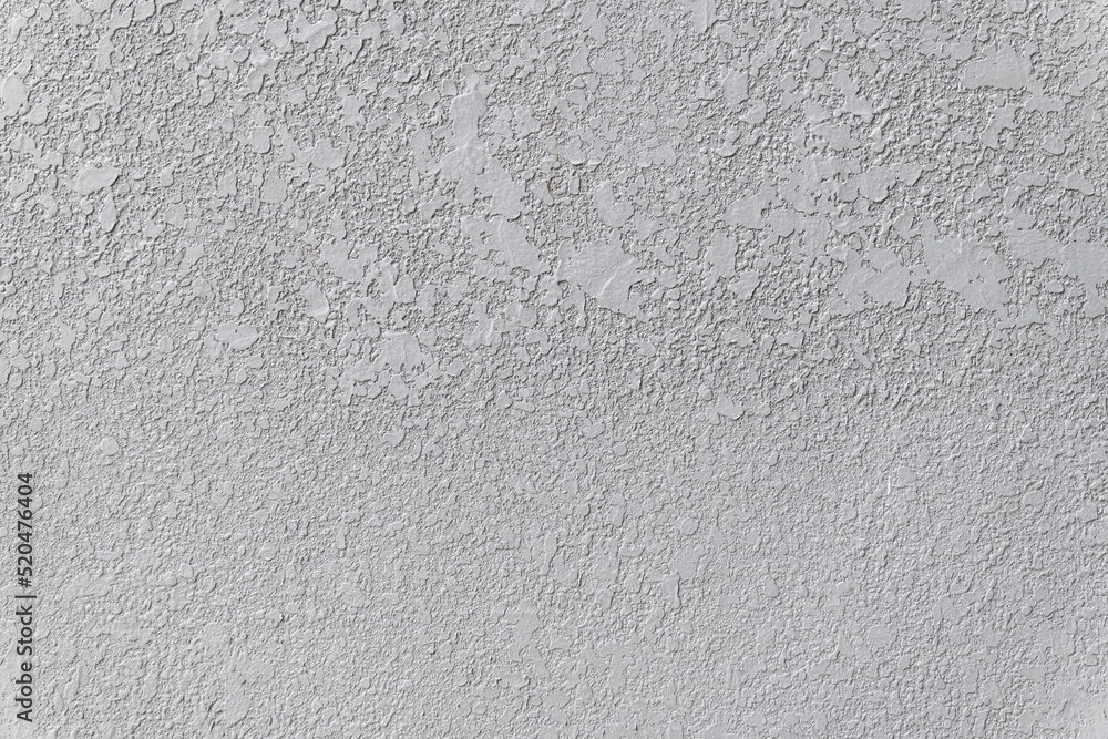 Fototapeta premium Texture of old white concrete wall for background.