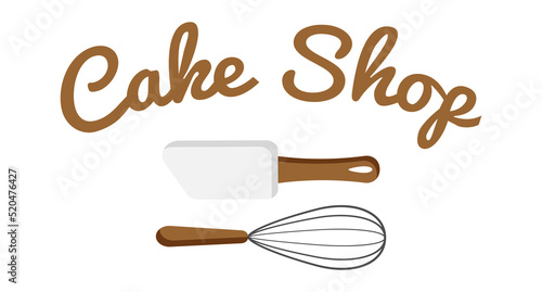 Cake shop. the best cakes and pastry. hand drawn positive lettering phrase about kitchen and bakery isolated on the white background. Fun brush ink vector quote for cooking banners. Kitchen tools. 