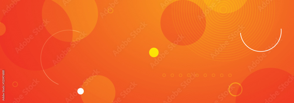 Abstract modern orange yellow white banner background gradient color. Yellow and orange gradient with circle halftone pattern curve wave decoration. Abstract modern orange yellow white banner background gradient color. Yellow and orange gradient with circle halftone pattern curve wave decoration.