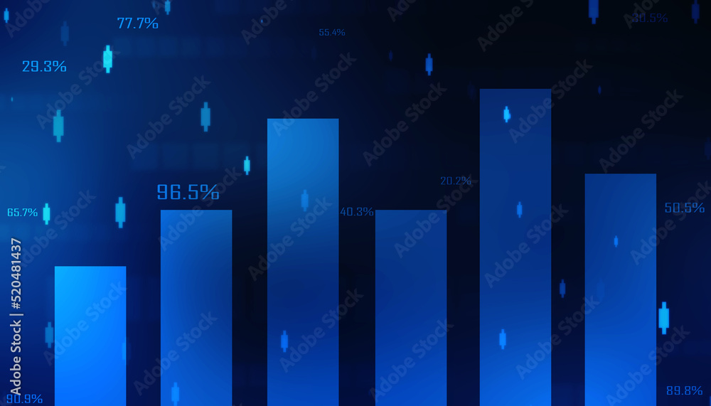 Business Growth graph on technology background, Futuristic raise arrow chart digital transformation abstract technology background. Big data and business growth currency stock and investment economy Business Growth graph on technology background, Futuristic raise arrow chart digital transformation abstract technology background. Big data and business growth currency stock and investment economy