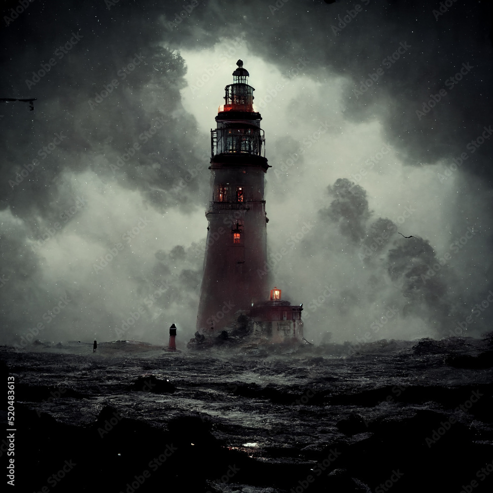 Lost Lighthouse ilustration 