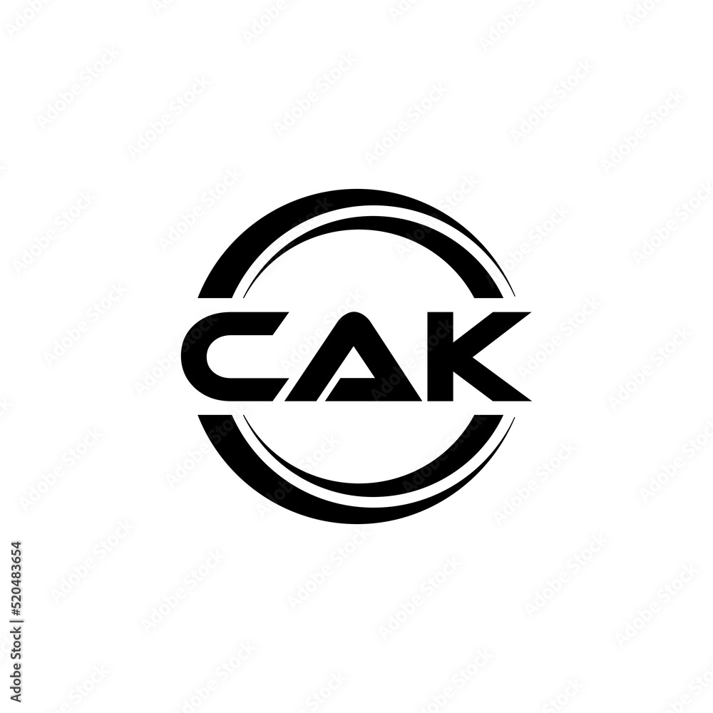 CAK letter logo design with white background in illustrator, vector logo modern alphabet font overlap style. calligraphy designs for logo, Poster, Invitation, etc. CAK letter logo design with white background in illustrator, vector logo modern alphabet font overlap style. calligraphy designs for logo, Poster, Invitation, etc.