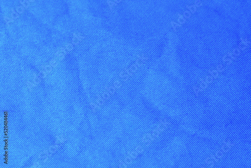 texture of blue fabric paint