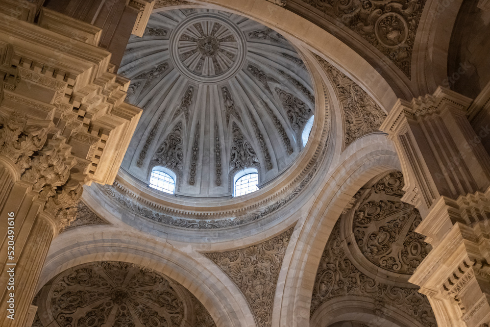 Arquitectura barroca siglo XVI de la catedral de Granada, España