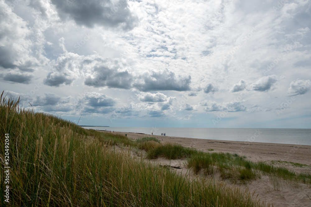 Silent summer afternoon at Baltic sea, Liepaja, Latvia. Silent summer afternoon at Baltic sea, Liepaja, Latvia.
