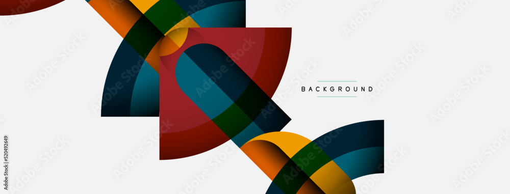 Trendy shapes, color minimal design composition, lines and shadows for wallpaper banner background or landing page Trendy shapes, color minimal design composition, lines and shadows for wallpaper banner background or landing page