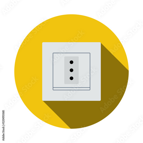 Italy Electrical Socket Icon