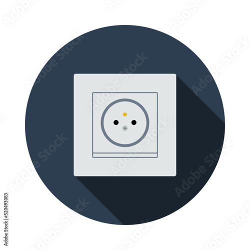 France Electrical Socket Icon