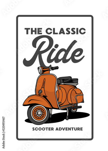 SCOOTER CLASSIC RIDE

