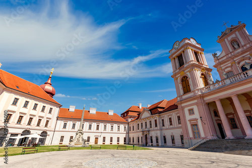 Gottweig Abbey (German name is Stift Göttweig) in Krems region. Wachau valley. Austria.