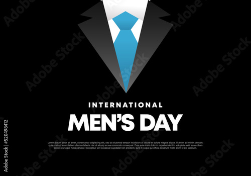 Men day background banner p...