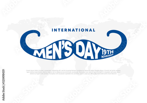 Men day background banner p...