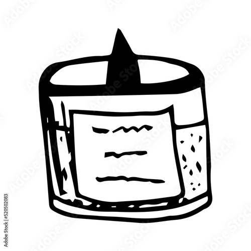 Element is a candle in a candlestick.