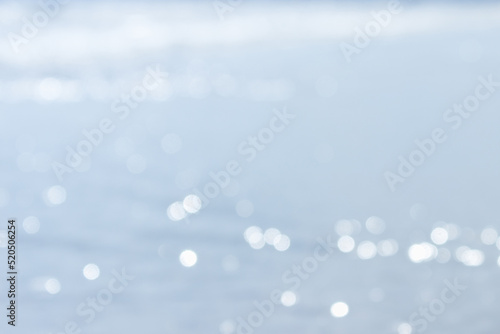 blue sea blur background