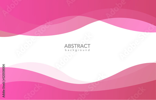 Abstract background with waves, Pink background