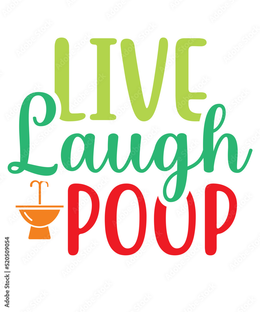 Bathroom SVG Bundle Bathroom Bundle SVG files SVG files for cricut