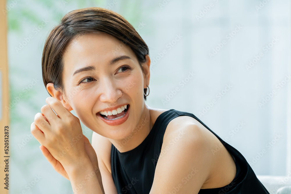 日本人女性・ビューティイメージ Stock Photo | Adobe Stock