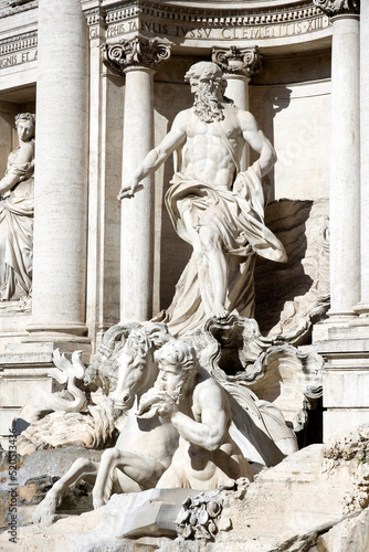 Trevi Fountain is one of the most important tourist attractions in the city of Rome