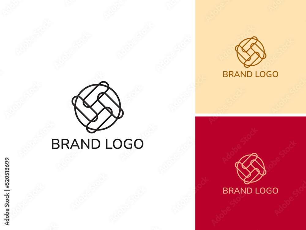 custom made wallpaper toronto digitalILLUSTRATION CIRCLE SIMPLE BUSINESS LOGO ICON DESIGN VECTOR