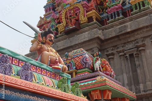 Slika na platnu Hindu Gods and goddess temple