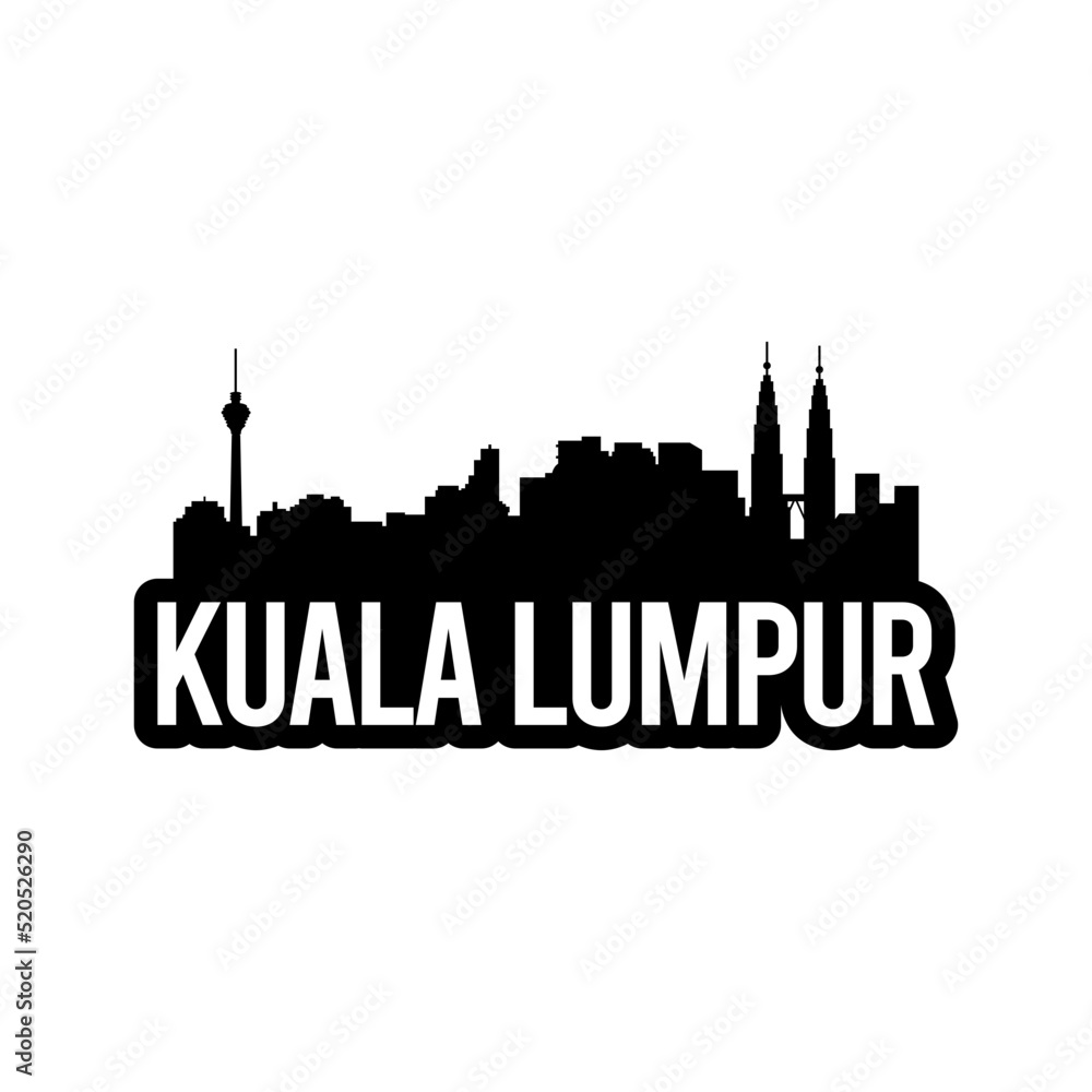 Kuala Lumpur Bold Skyline