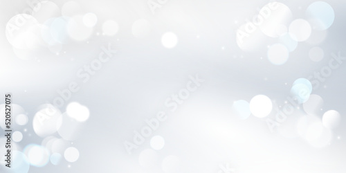 Abstract blurred soft white background with luxurious shimmer. For decorating various festive parties, white bokeh, abstract background.