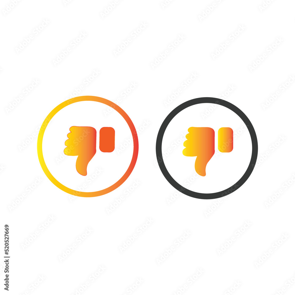 3d like and dislake, heart icon button 3d like and dislake, heart icon button