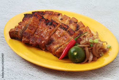 Freshly cooked Grilled Liempo photo