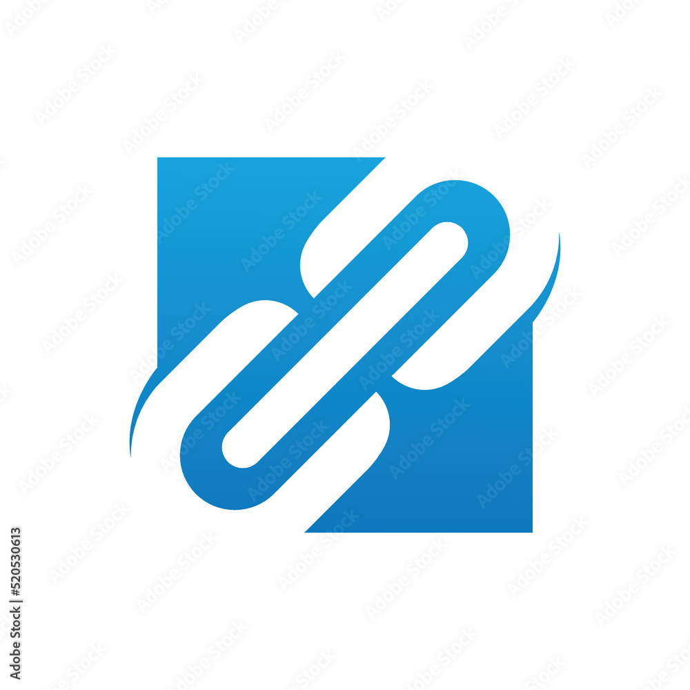 Minimal logo design with Link Symbol Minimal logo design with Link Symbol