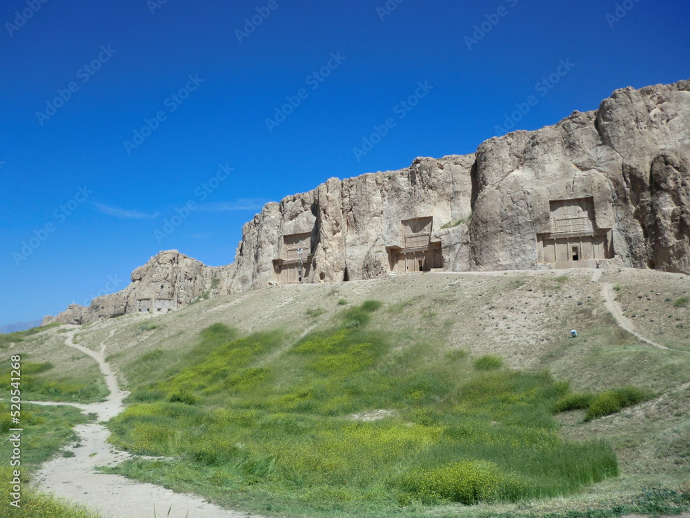Necropolis in Iran