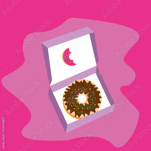 sweet juicy donut