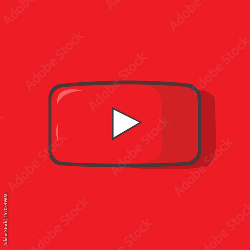 play icon red