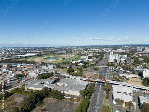 Photography Beautiful high angle view of the Campbelltown city in Sydney