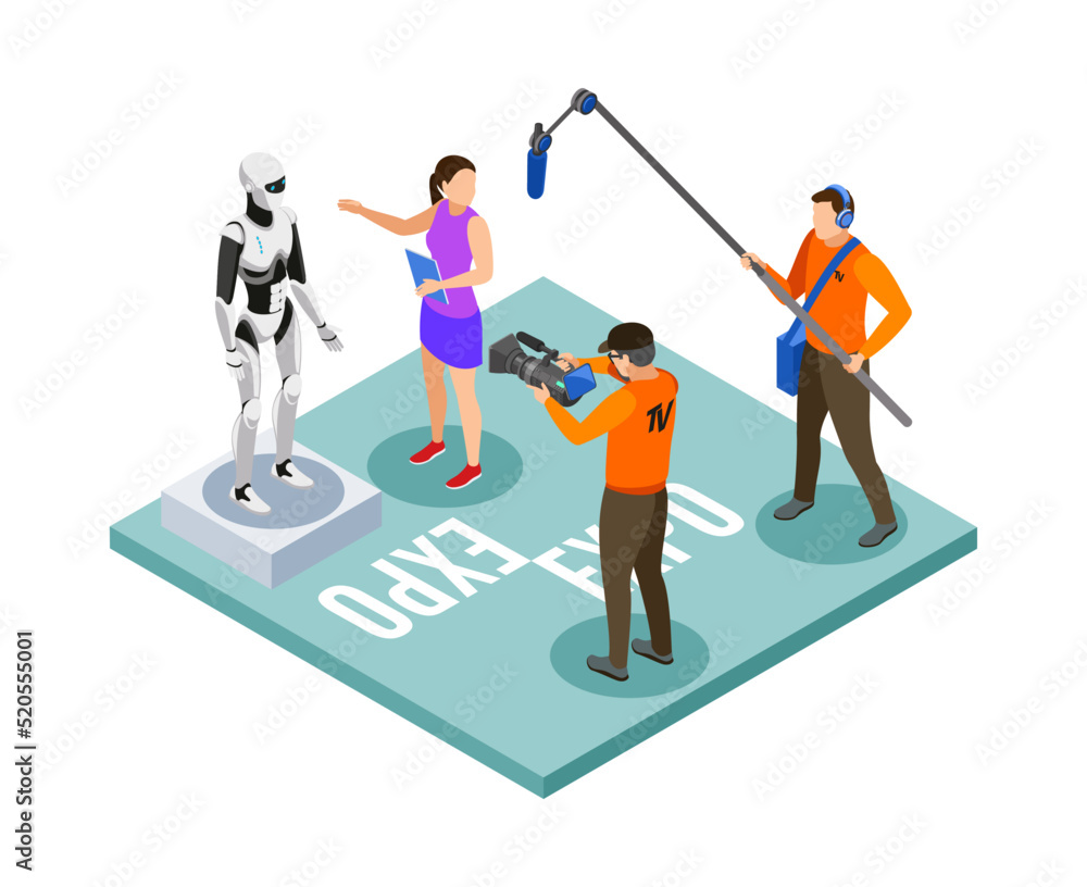 Broadcasting Isometric Composition Broadcasting Isometric Composition