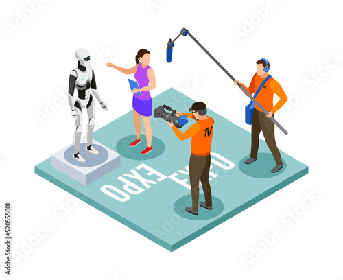 Broadcasting Isometric Composition