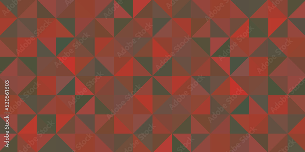 Naklejka premium Abstract triangular pixelation. Multi-colored texture. Mosaic pattern consisting of triangles.